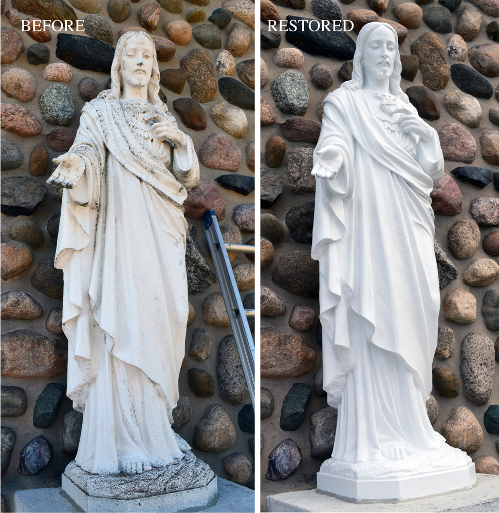 Jesus Cement Before-After