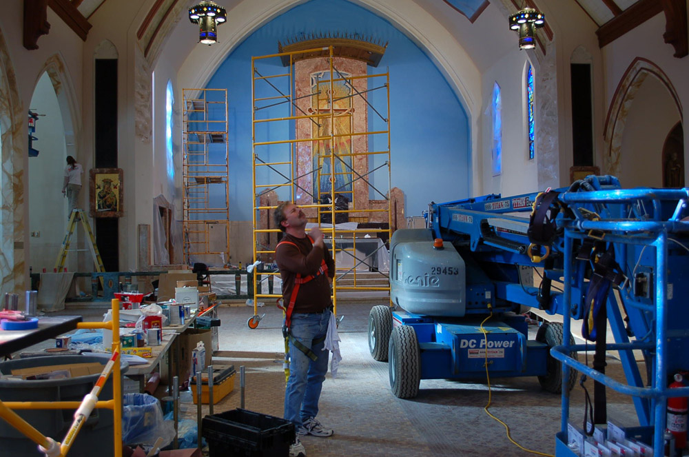St  Marys Renovation In Progress