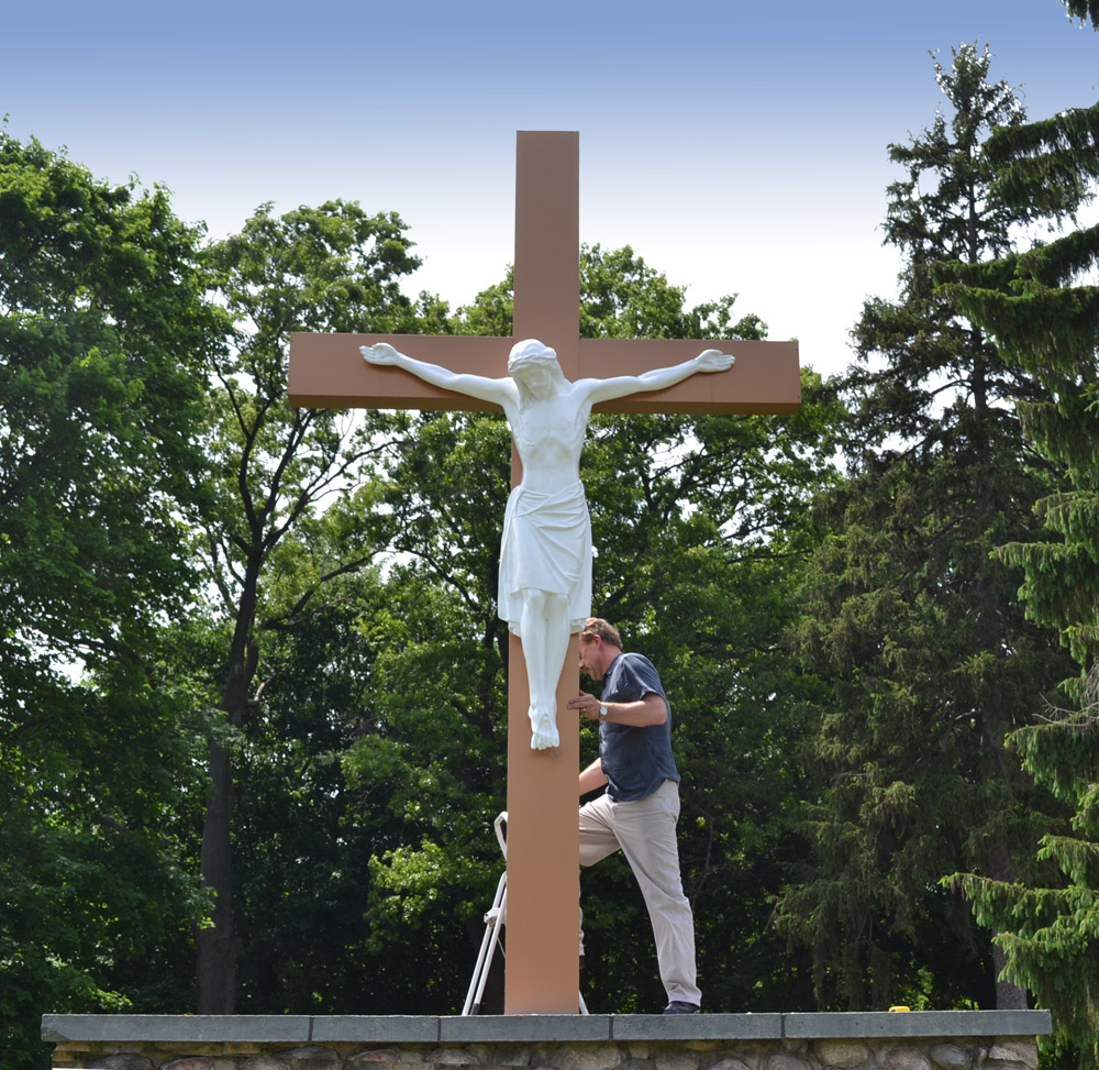 Statue Crucifixion Scene Location